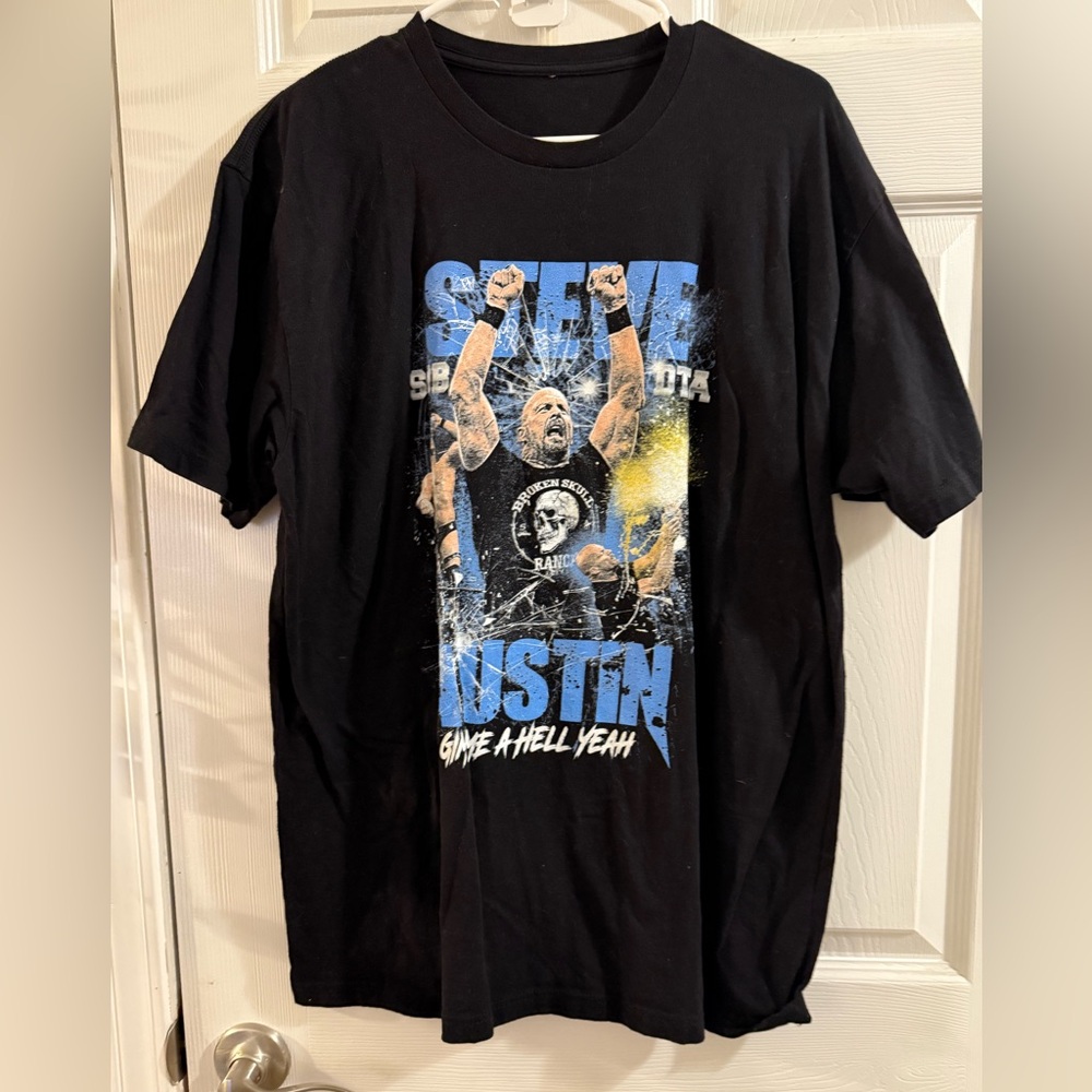 Steve Austin “Gimme A Hell Yeah”  XL Tshirt